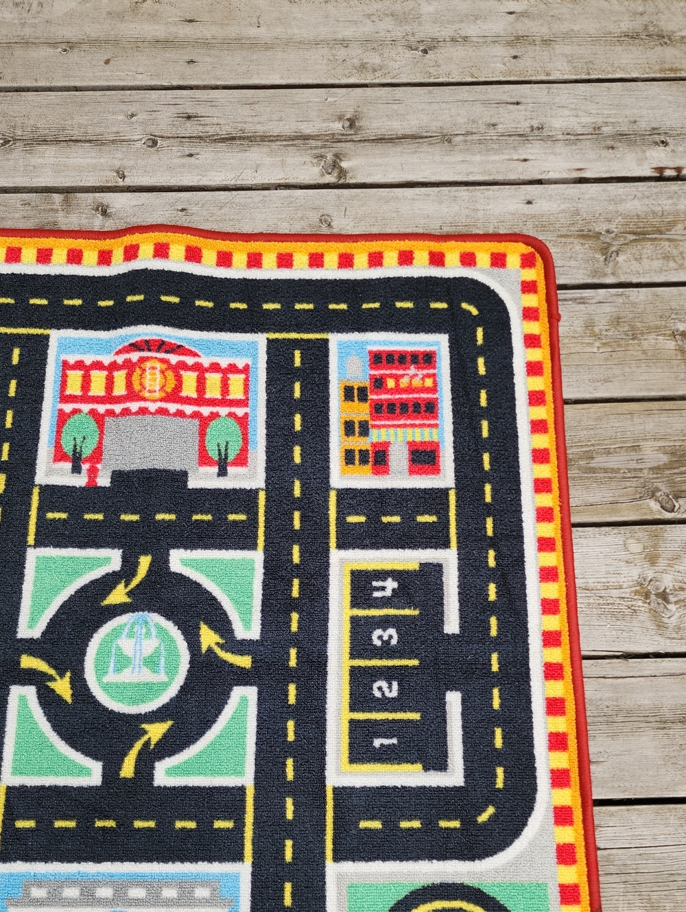 Melissa & Doug Kids Road Play Rug - Multi-Color - Picture 5 of 13